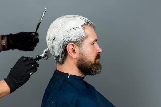 Natural-tone hair colour service