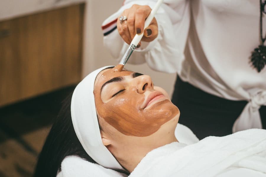 A luxury facial skin ritual