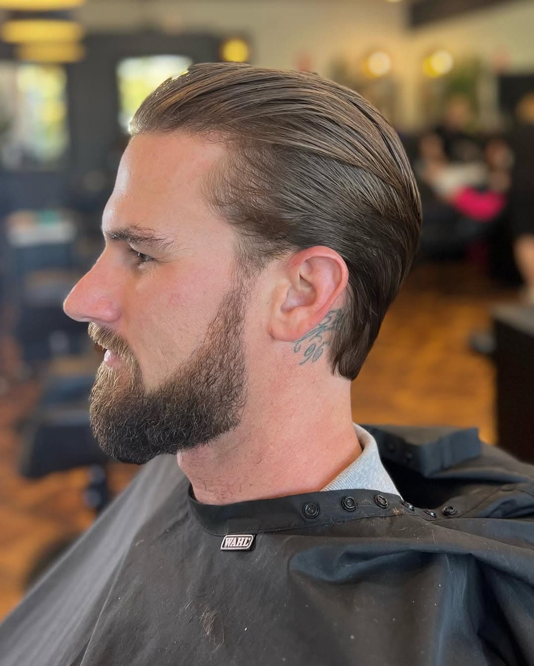 The master haircut and beard ritual